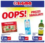 Sigma OOPS! Prezzi sbagliati, Superstore - al 11.03.2026