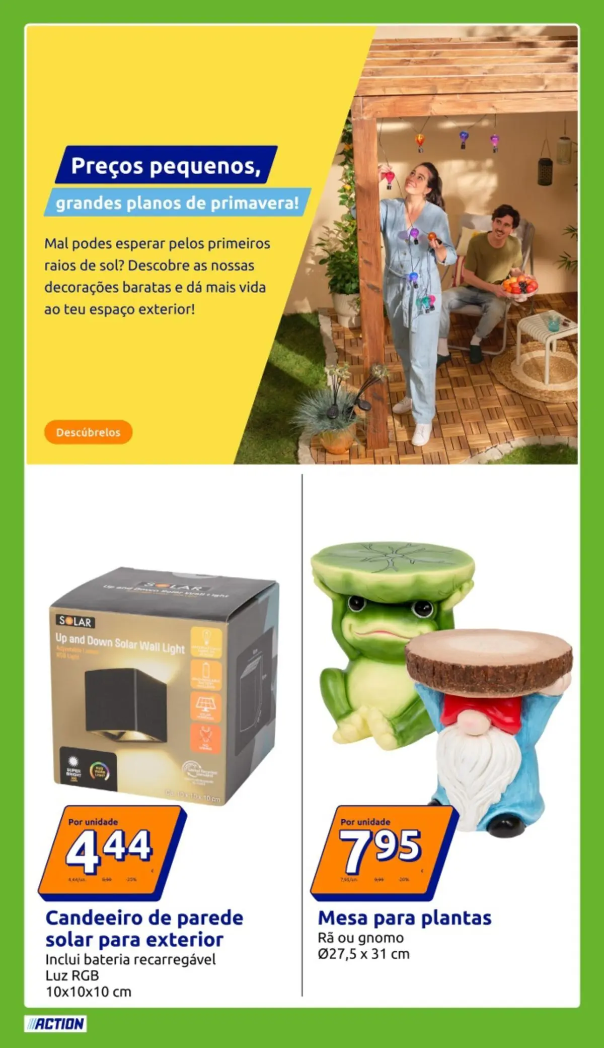 Action - Preços extremamente baixos » de 25/02/2026 - 03/03/2026 | Página: 16 | Produtos: Candeeiro, Mesa, Bateria