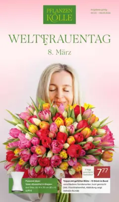 Pflanzen-Kölle - Pflanzen-Kölle: Weltfrauentag ab 02.03.2026 gültig Pflanzen-Kölle - Pflanzen-Kölle: Weltfrauentag ab 02.03.2026 gültig