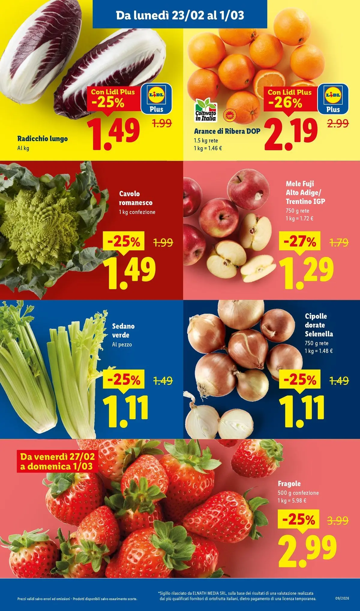 Nuovo Offerte - Super Offerte dal 22/02/2026 > offerte anteprima 🛍️ | Pagina: 3 | Prodotti: Mele, Arance, Cipolle, Sedano