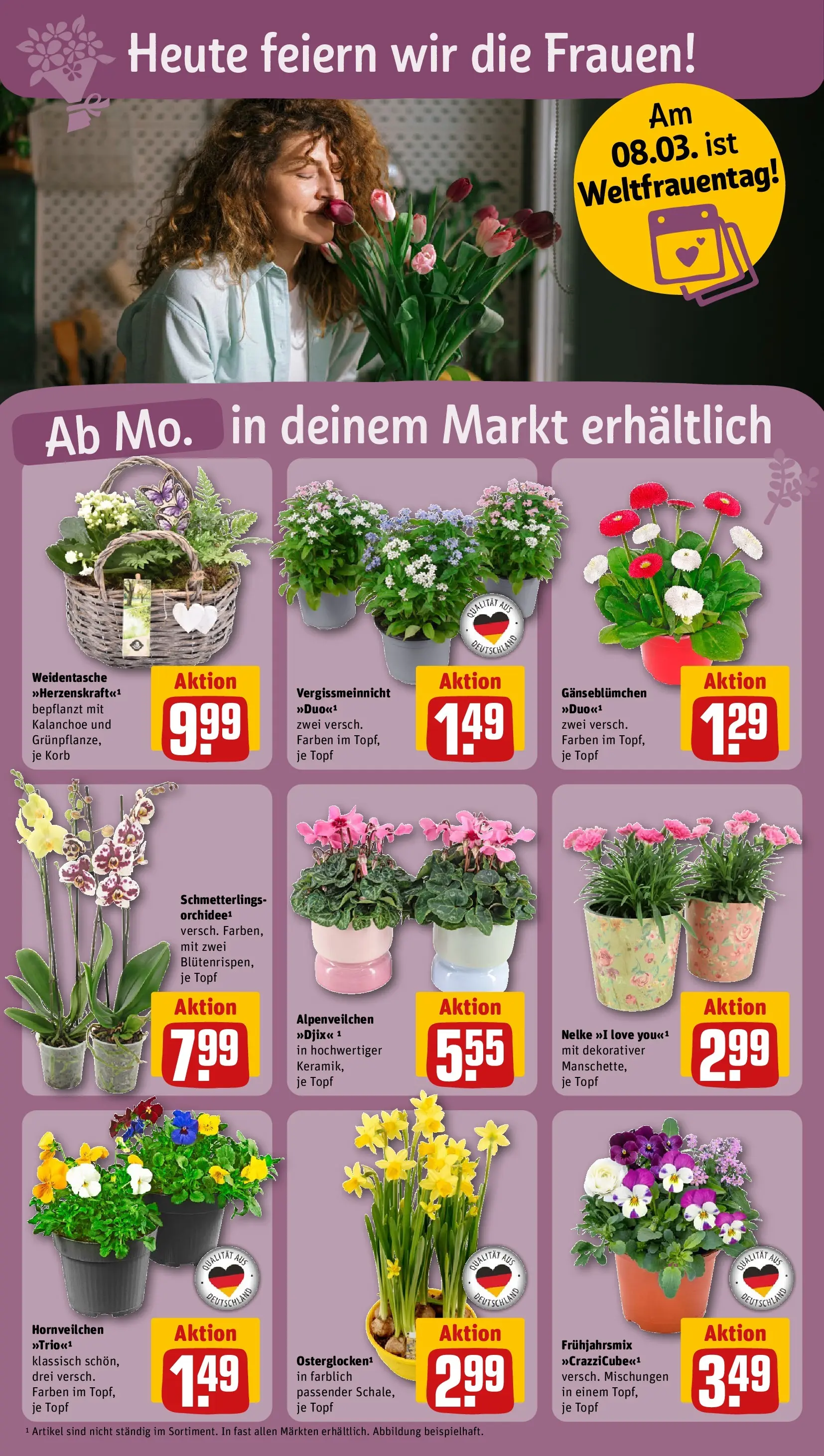 REWE Prospekt ab 01.03.2026 zum Blättern » Angebote | Seite: 4 | Produkte: Korb
