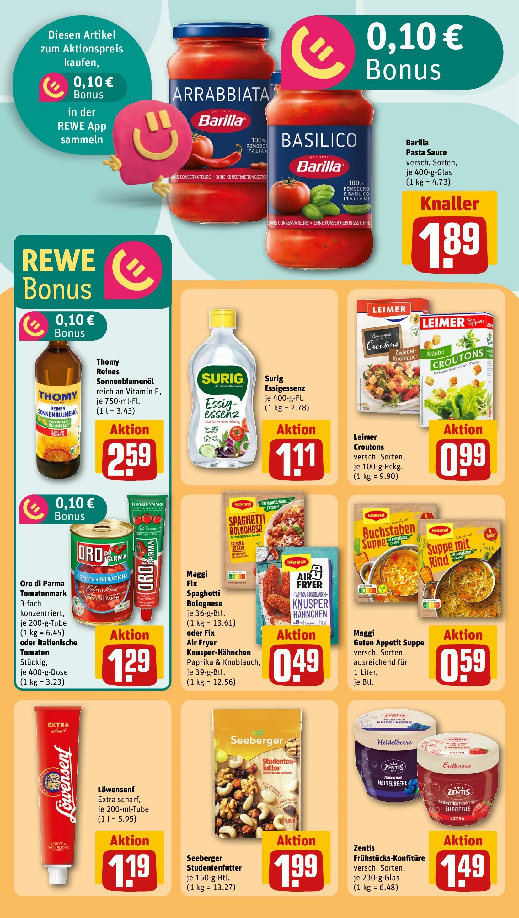 REWE Prospekt ab 01.03.2026 zum Blättern » Angebote | Seite: 24 | Produkte: Maggi, Tomaten, Maggi fix, Pasta