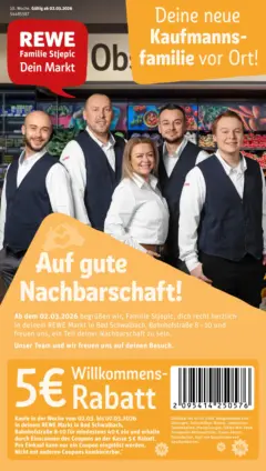 Rewe Prospekt Bad Schwalbach	 ab 01.03.2026 gültig