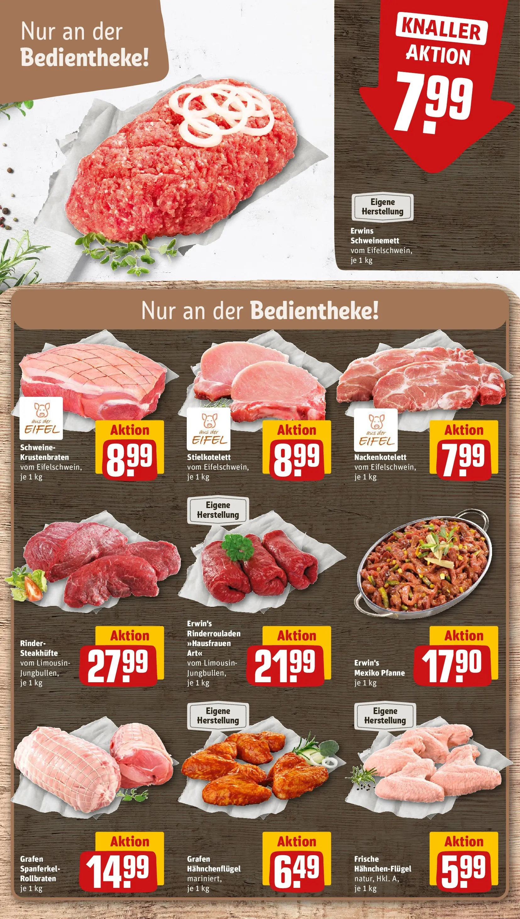 REWE Prospekt ab 01.03.2026 zum Blättern » Angebote | Seite: 10 | Produkte: Feta, Patros, Knoblauch