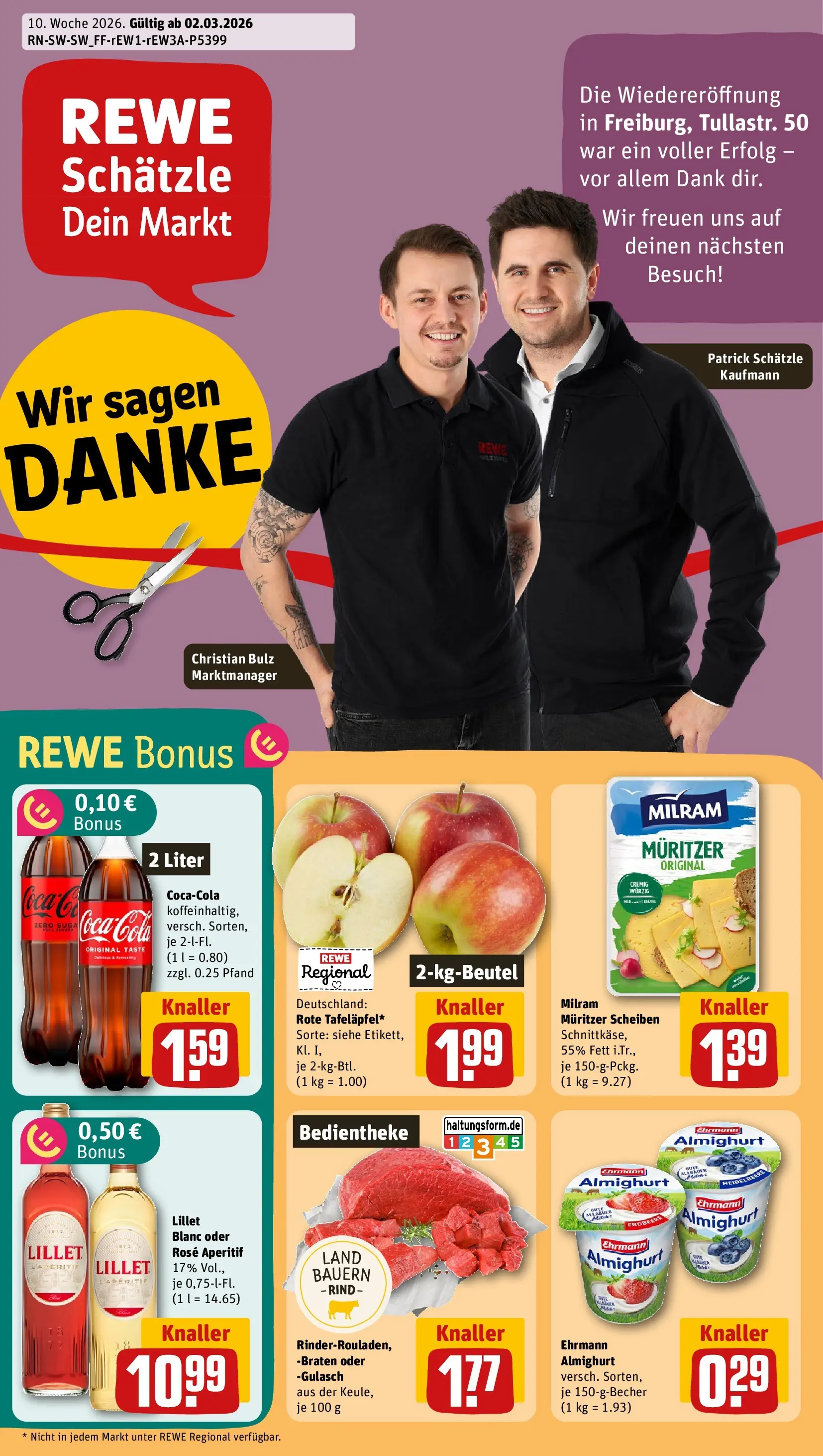 REWE Prospekt ab 01.03.2026 zum Blättern » Angebote | Seite: 1
