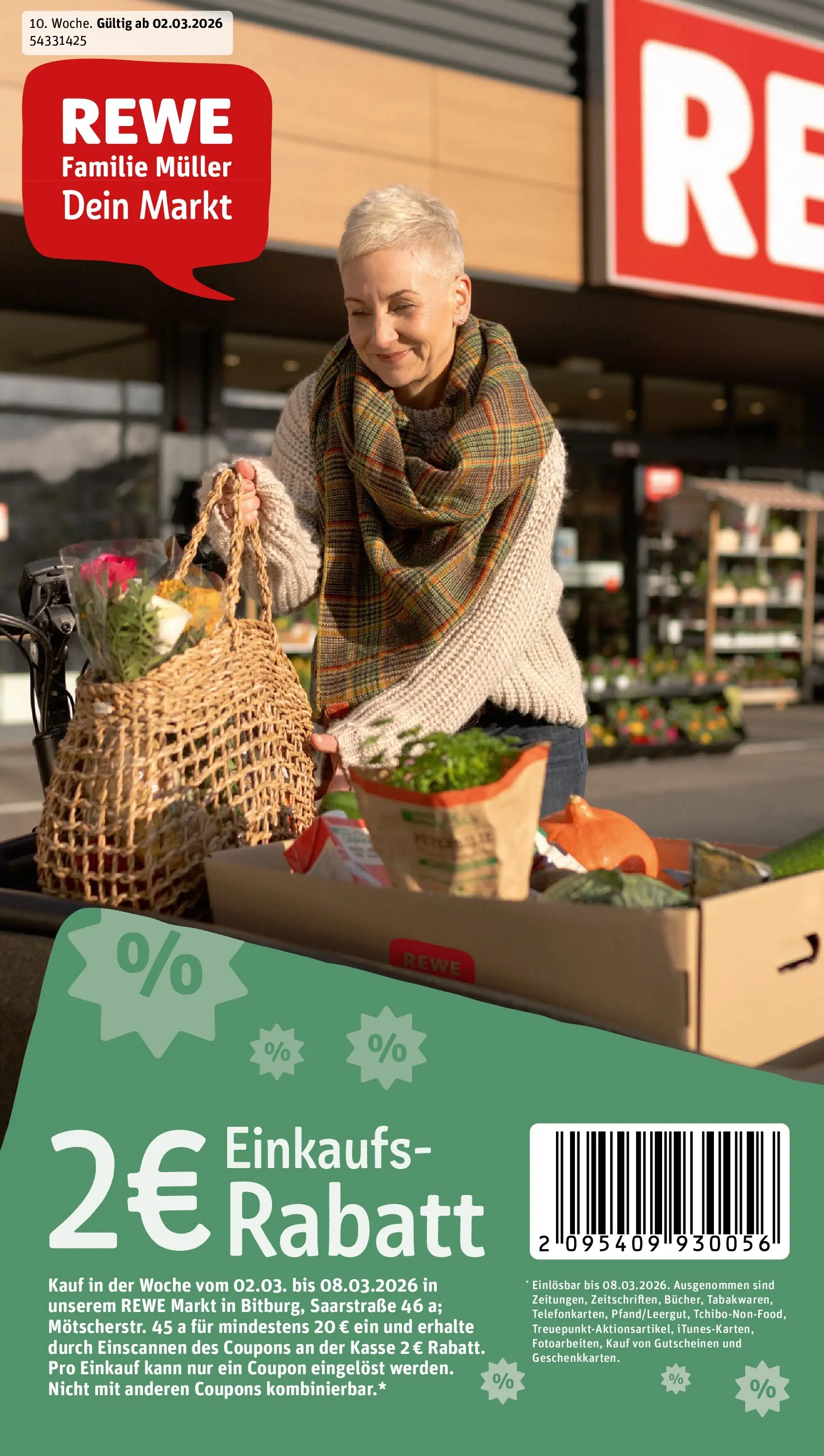 REWE Prospekt ab 02.03.2026 zum Blättern » Angebote | Seite: 1
