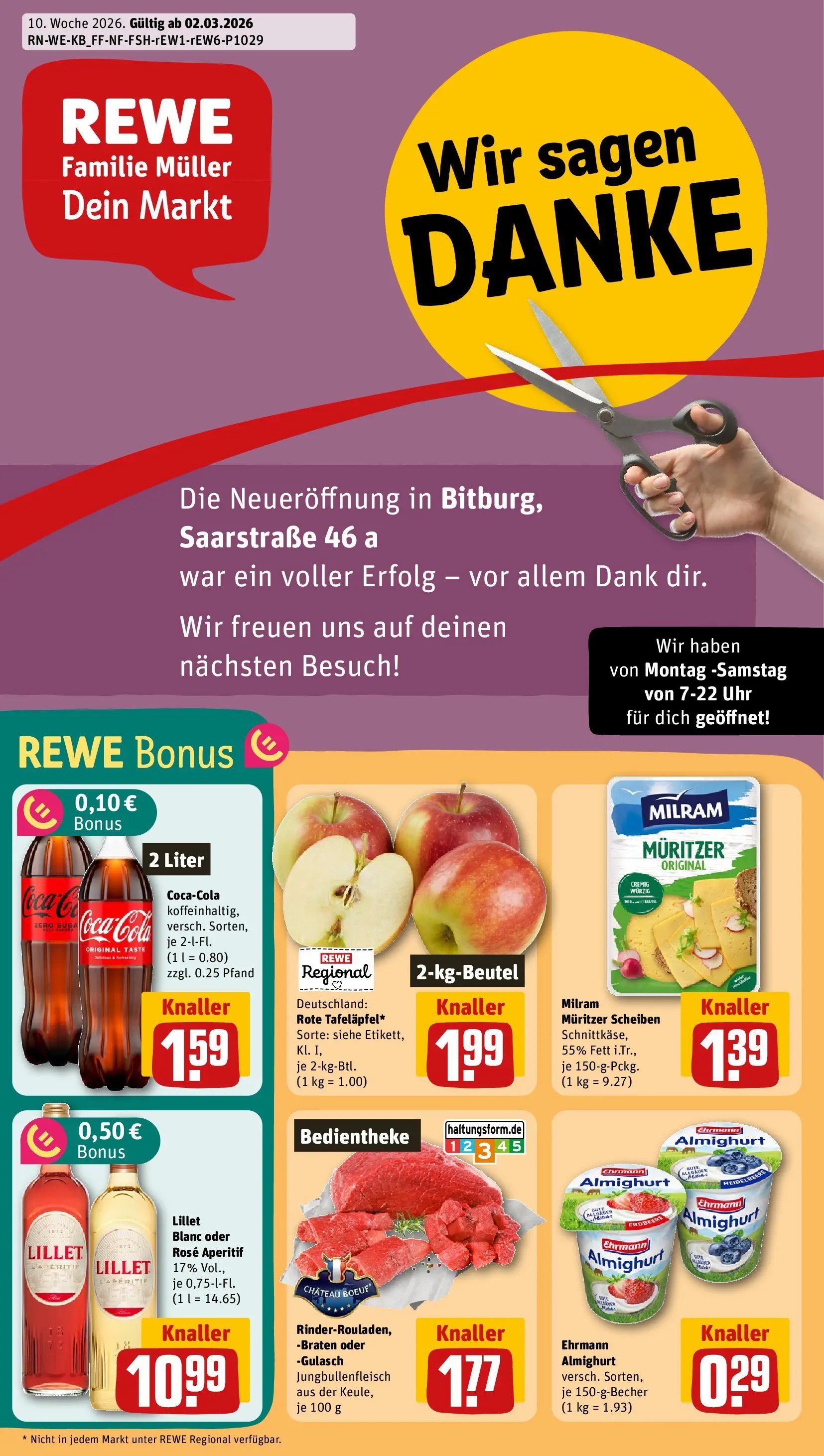 REWE Prospekt ab 02.03.2026 zum Blättern » Angebote | Seite: 5 | Produkte: Iglo, Pils, Fischstabchen