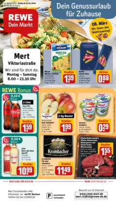 Rewe Prospekt Bochum	 ab 02.03.2026 gültig