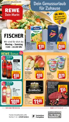 Rewe Prospekt Geldern	 ab 02.03.2026 gültig