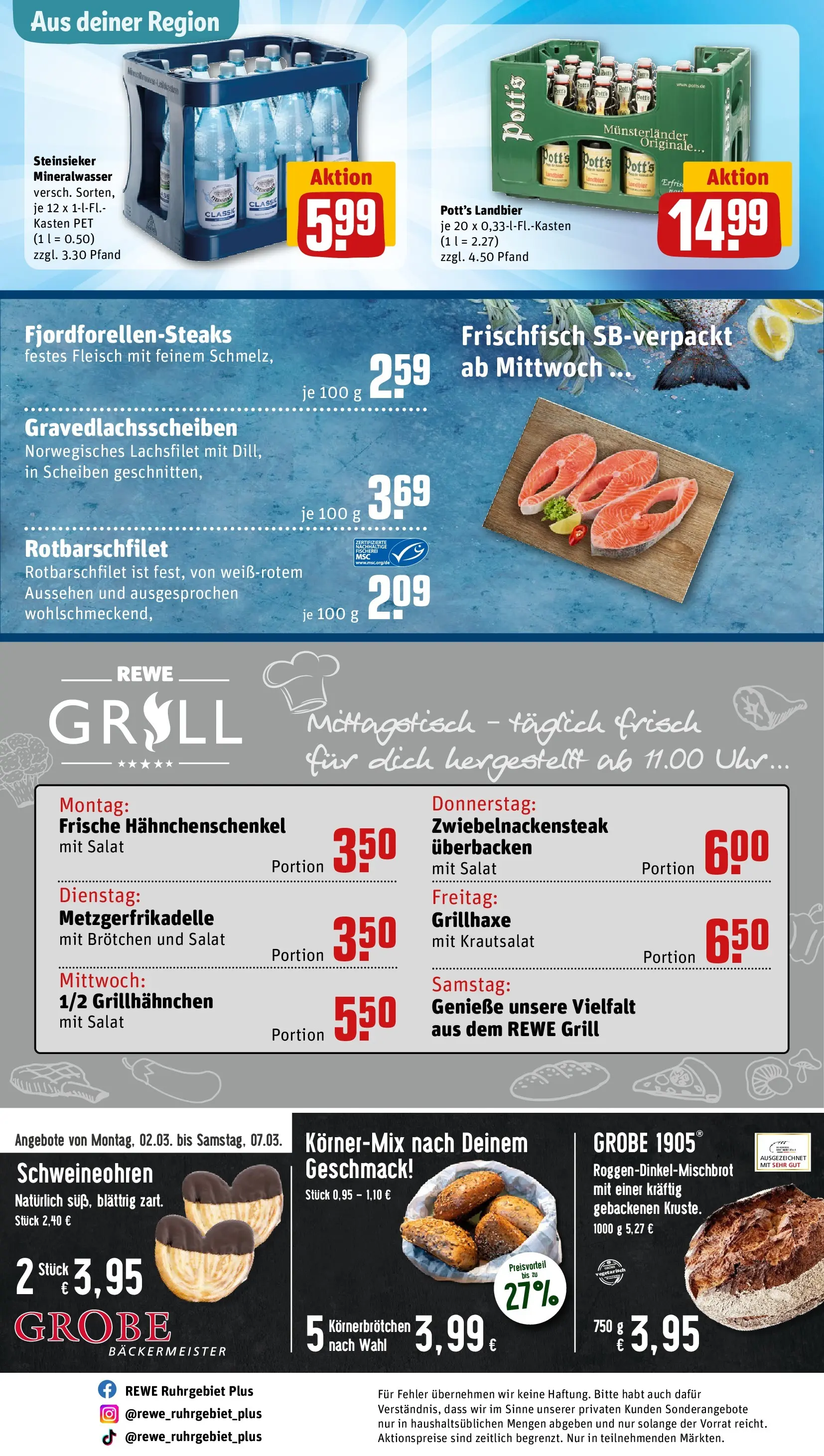 REWE Prospekt ab 02.03.2026 zum Blättern » Angebote | Seite: 34