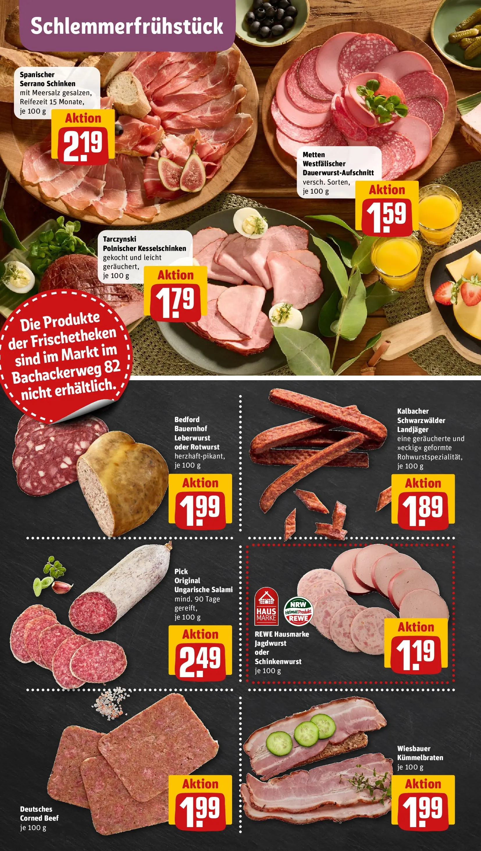 REWE Prospekt ab 02.03.2026 zum Blättern » Angebote | Seite: 10 | Produkte: Grill, Burger, Salz, Steak