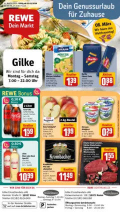 Rewe Prospekt Ahlen	 ab 02.03.2026 gültig