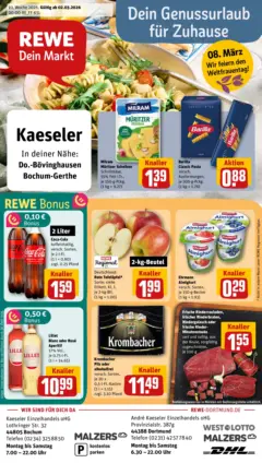 Rewe Prospekt Bochum	 ab 02.03.2026 gültig