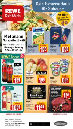 Rewe Prospekt Mettmann	 ab 02.03.2026 gültig