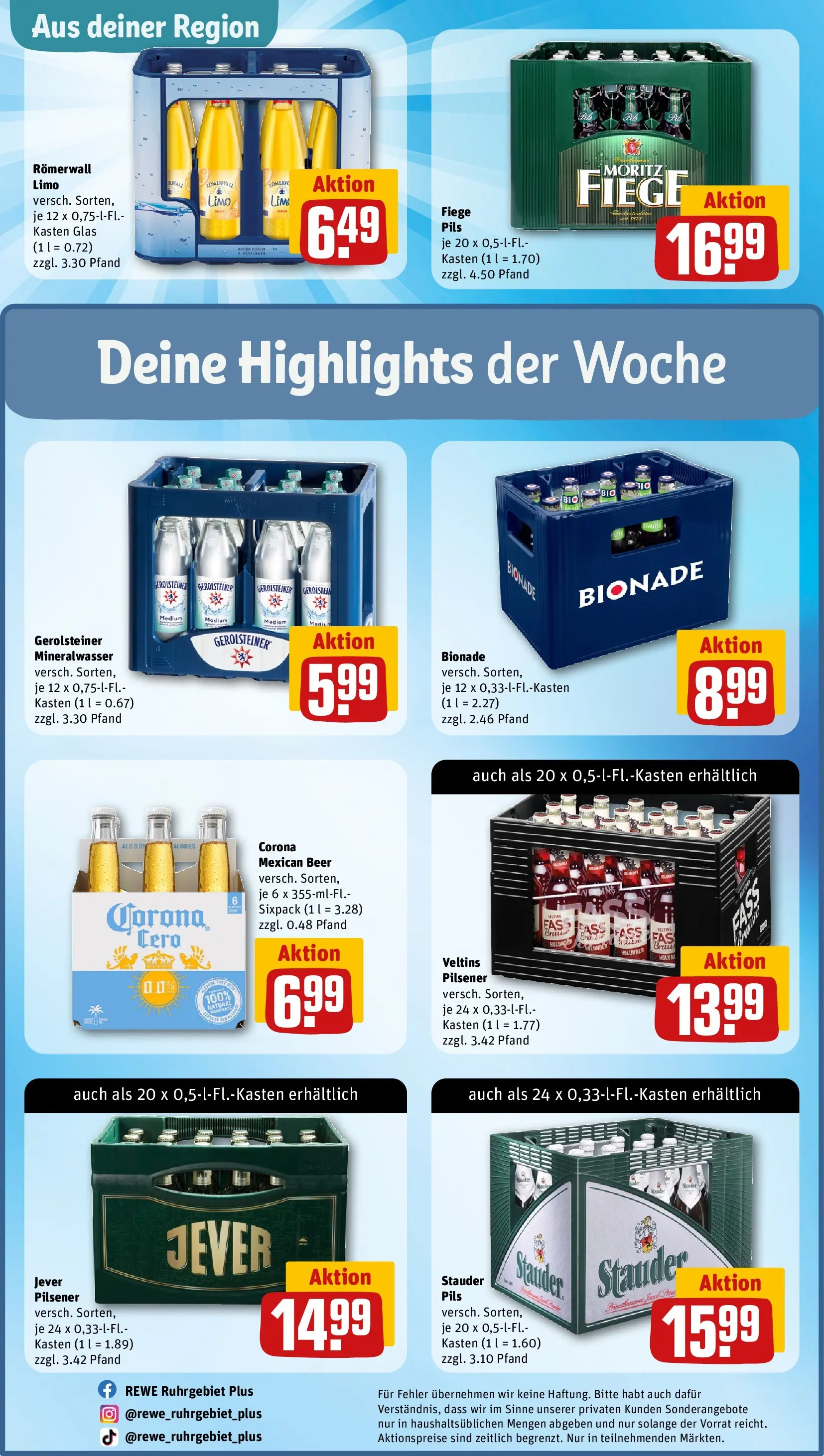 REWE Prospekt ab 02.03.2026 zum Blättern » Angebote | Seite: 34