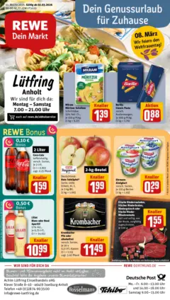Rewe Prospekt Isselburg	 ab 02.03.2026 gültig