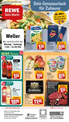 Rewe Prospekt Dortmund	 ab 02.03.2026 gültig