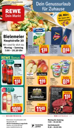 Rewe Prospekt Fröndenberg ab 02.03.2026 gültig Rewe Prospekt Fröndenberg ab 02.03.2026 gültig