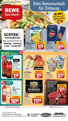 Rewe Prospekt Essen	 ab 02.03.2026 gültig