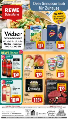 Rewe Prospekt Oberhausen	 ab 02.03.2026 gültig