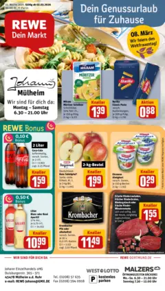 Rewe Prospekt Mülheim An Der Ruhr	 ab 02.03.2026 gültig