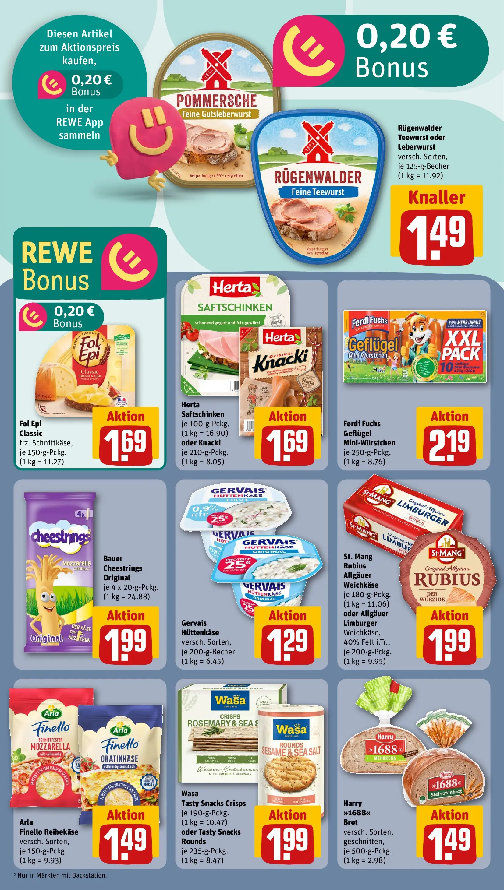 REWE Prospekt ab 02.03.2026 zum Blättern » Angebote | Seite: 18 | Produkte: Ofen, Langnese, Cremissimo, Bourbon