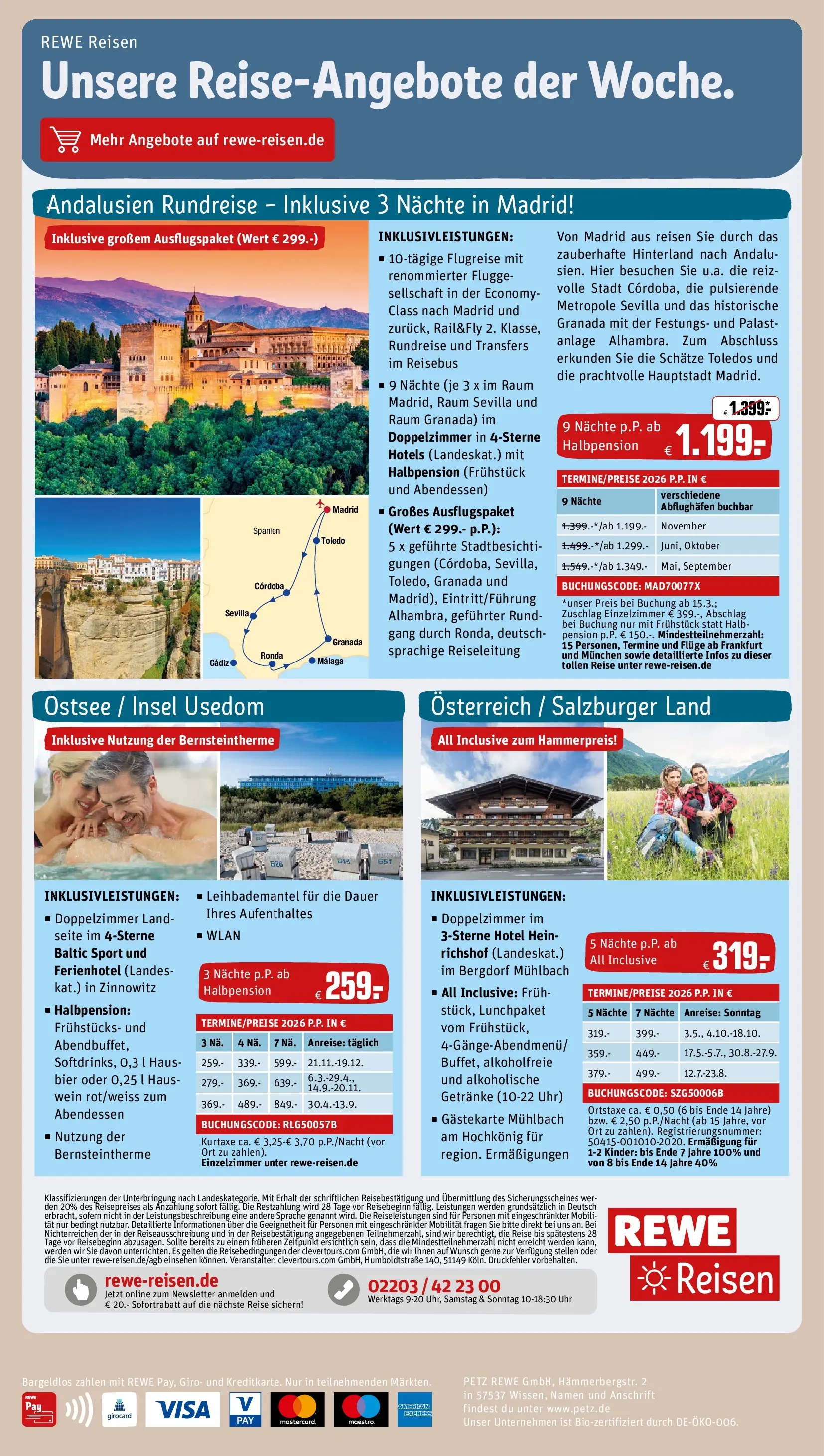 REWE Prospekt ab 02.03.2026 zum Blättern » Angebote | Seite: 32 | Produkte: Bier, Wein, Uhr