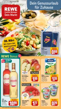 Rewe Prospekt Weissenhorn	 ab 02.03.2026 gültig