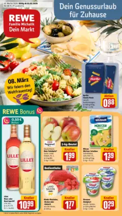 Rewe Prospekt Ulm/Eselsberg	 ab 02.03.2026 gültig