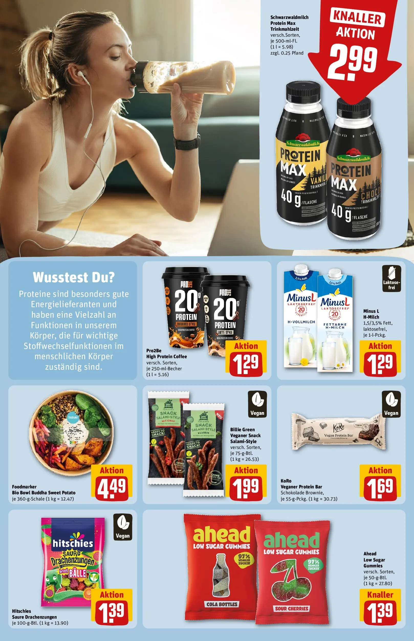 REWE Prospekt ab 02.03.2026 zum Blättern » Angebote | Seite: 23 | Produkte: Bacardi, Whisky, Jim beam, Hugo