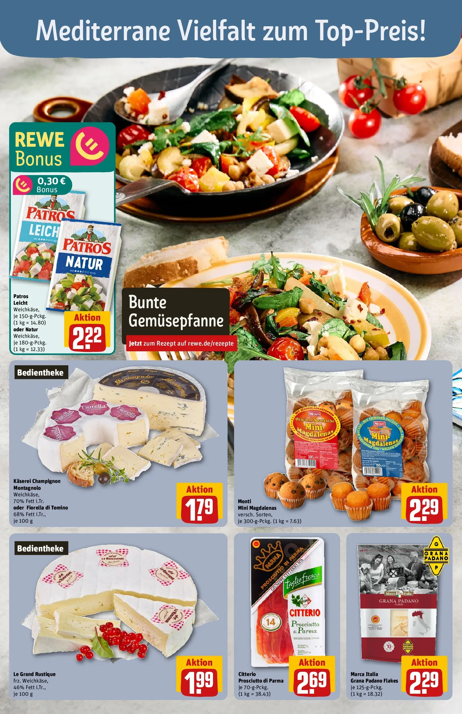 REWE Prospekt ab 02.03.2026 zum Blättern » Angebote | Seite: 14 | Produkte: Feta, Patros