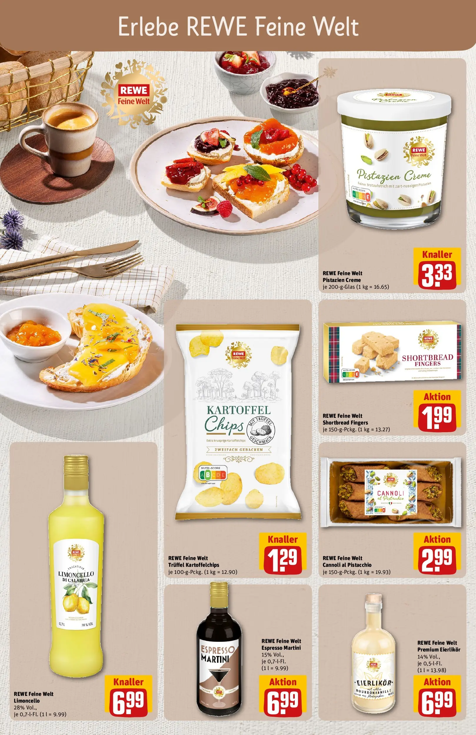 REWE Prospekt ab 02.03.2026 zum Blättern » Angebote | Seite: 20 | Produkte: Martini, Pistazien, Creme, Chips