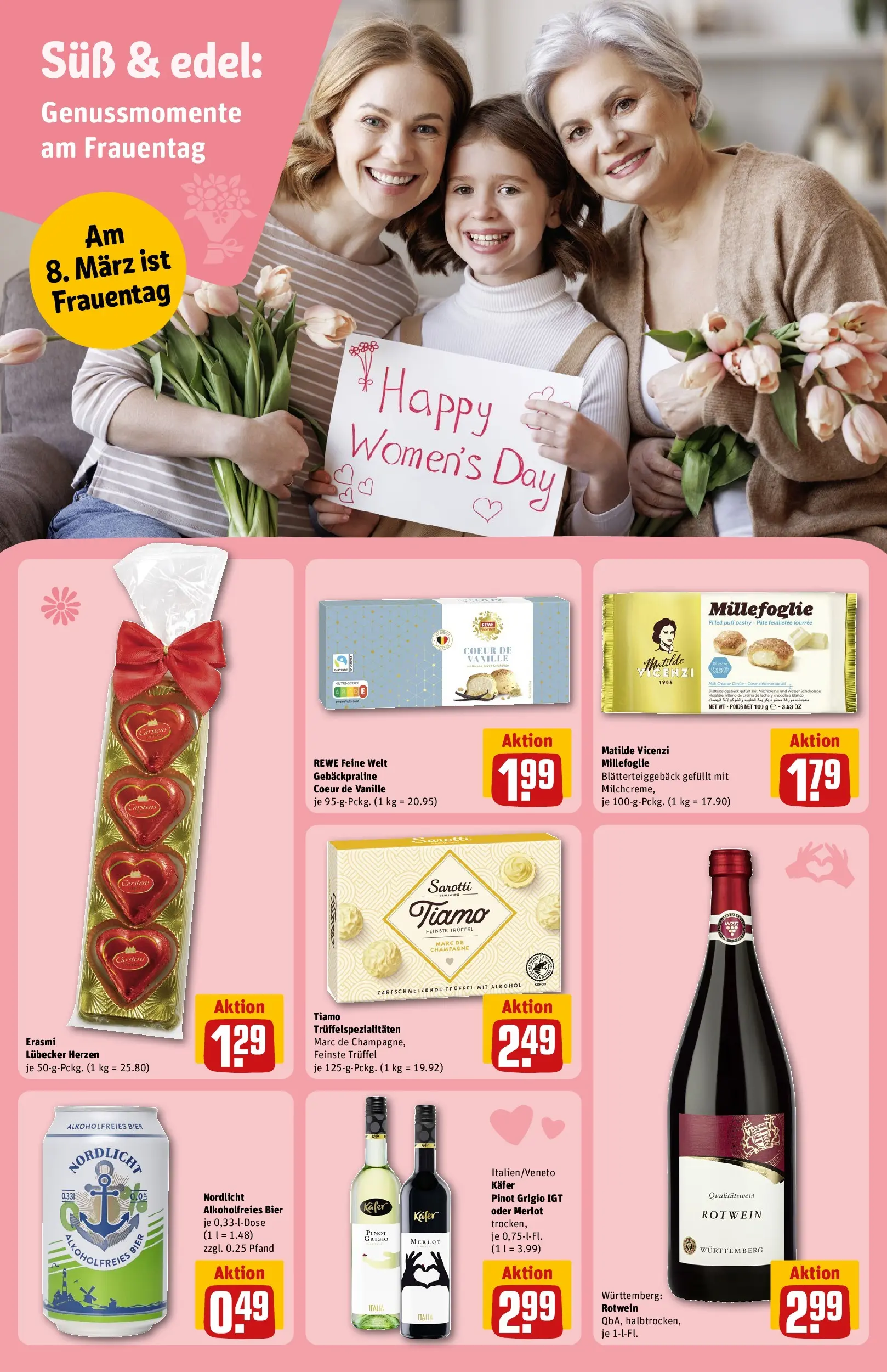 REWE Prospekt ab 02.03.2026 zum Blättern » Angebote | Seite: 22 | Produkte: Bier, Rotwein, Merlot