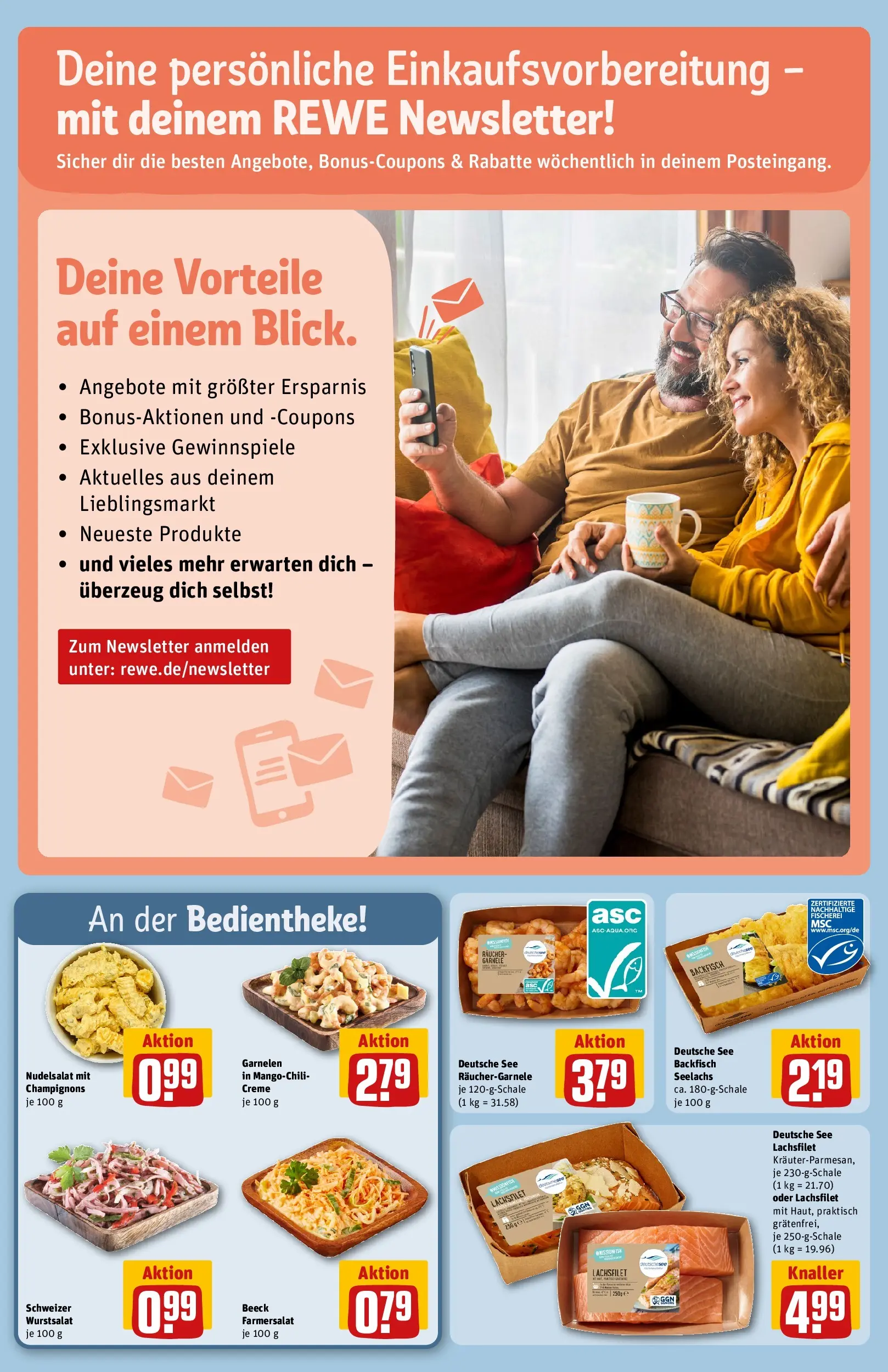 REWE Prospekt ab 02.03.2026 zum Blättern » Angebote | Seite: 14 | Produkte: Feta, Patros, Knoblauch