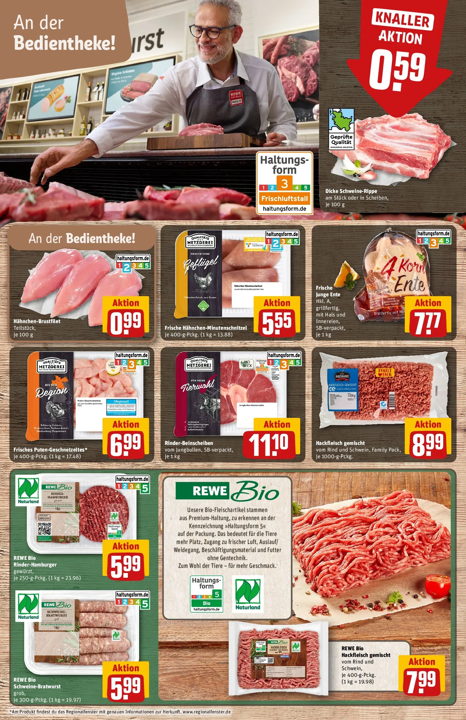 REWE Prospekt ab 02.03.2026 zum Blättern » Angebote | Seite: 10 | Produkte: Salami, Rindfleisch, Leberkase