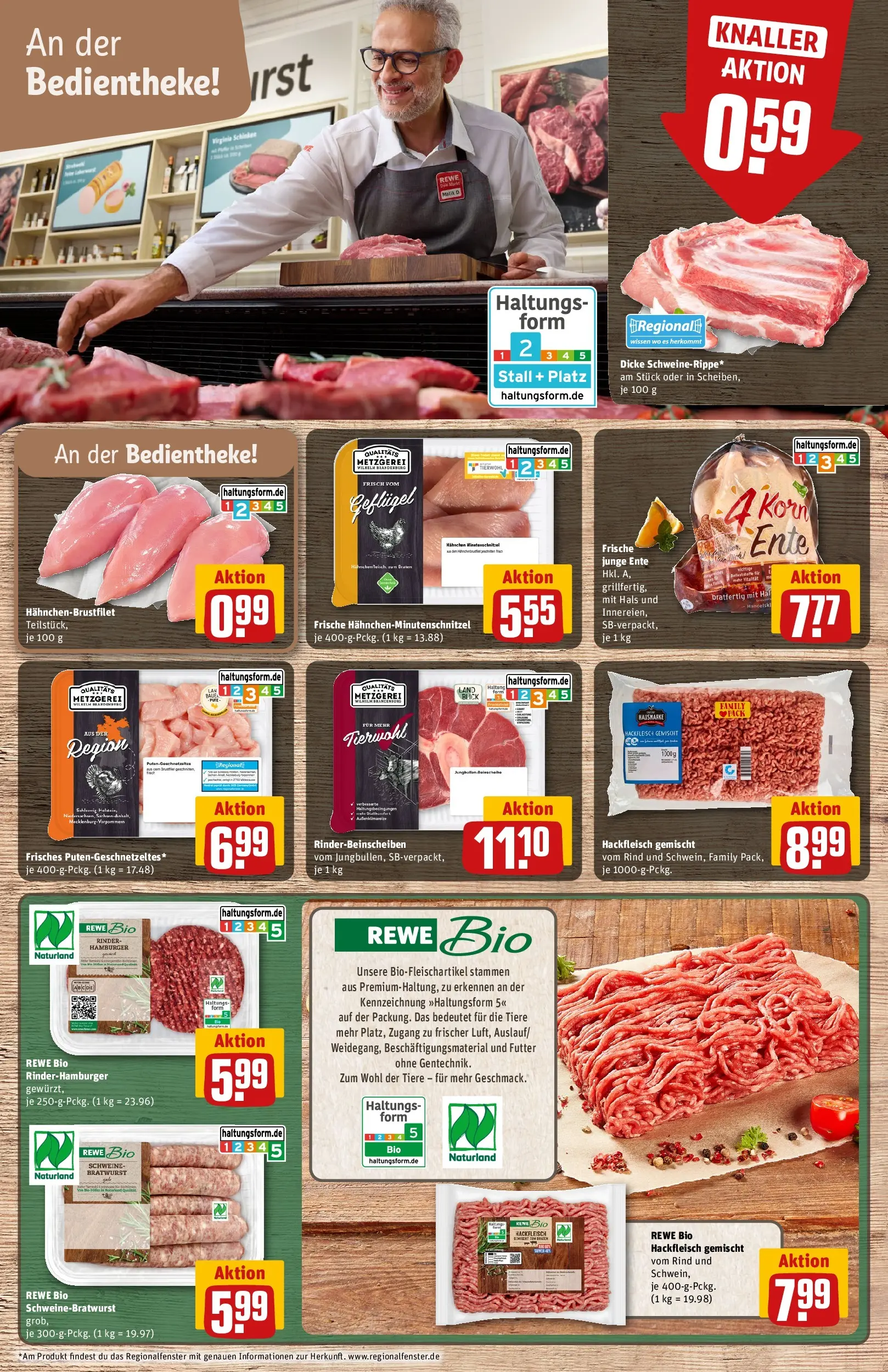 REWE Prospekt ab 02.03.2026 zum Blättern » Angebote | Seite: 10 | Produkte: Salami, Rindfleisch, Leberkase