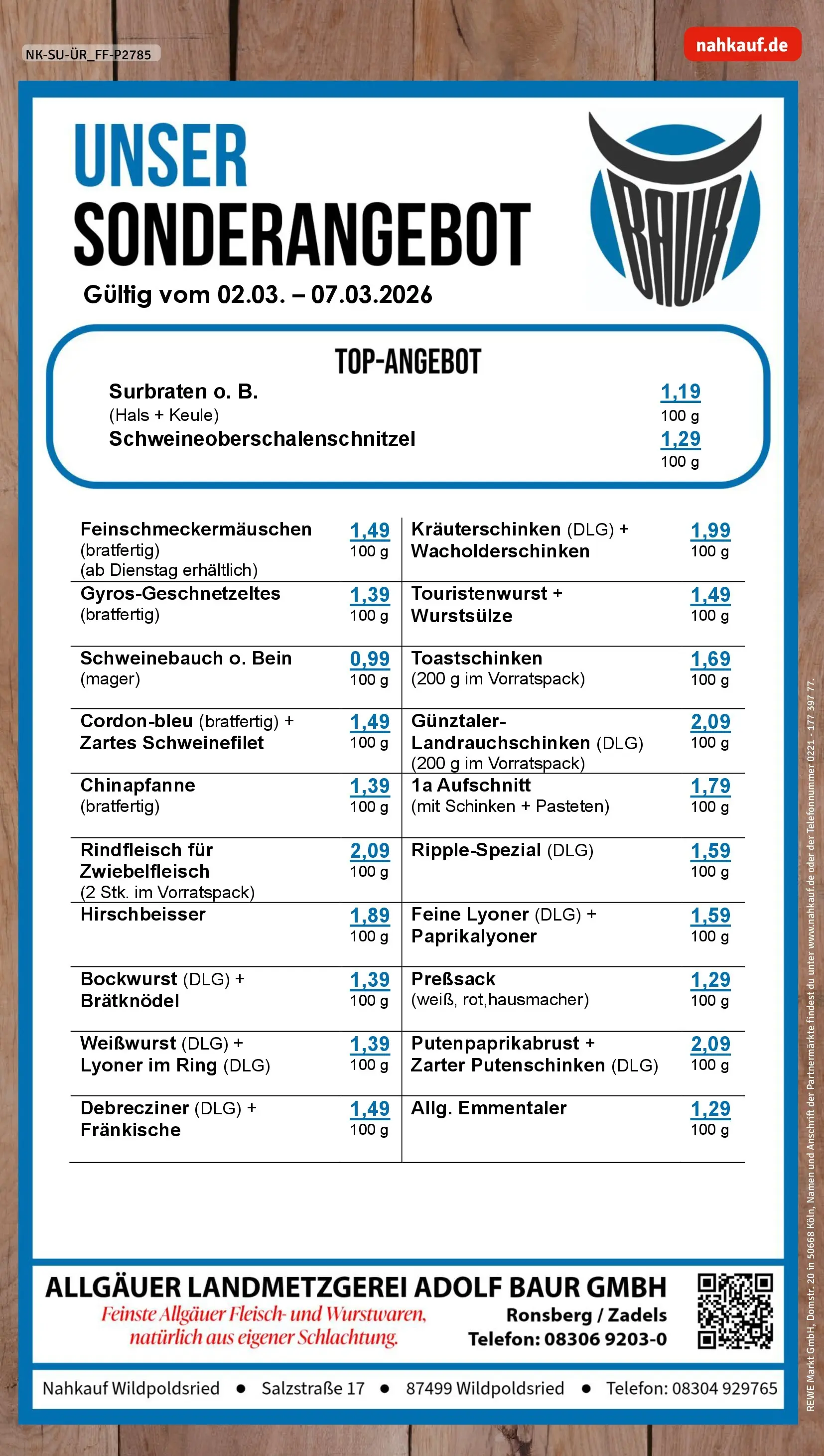 REWE Prospekt ab 01.03.2026 zum Blättern » Angebote | Seite: 8