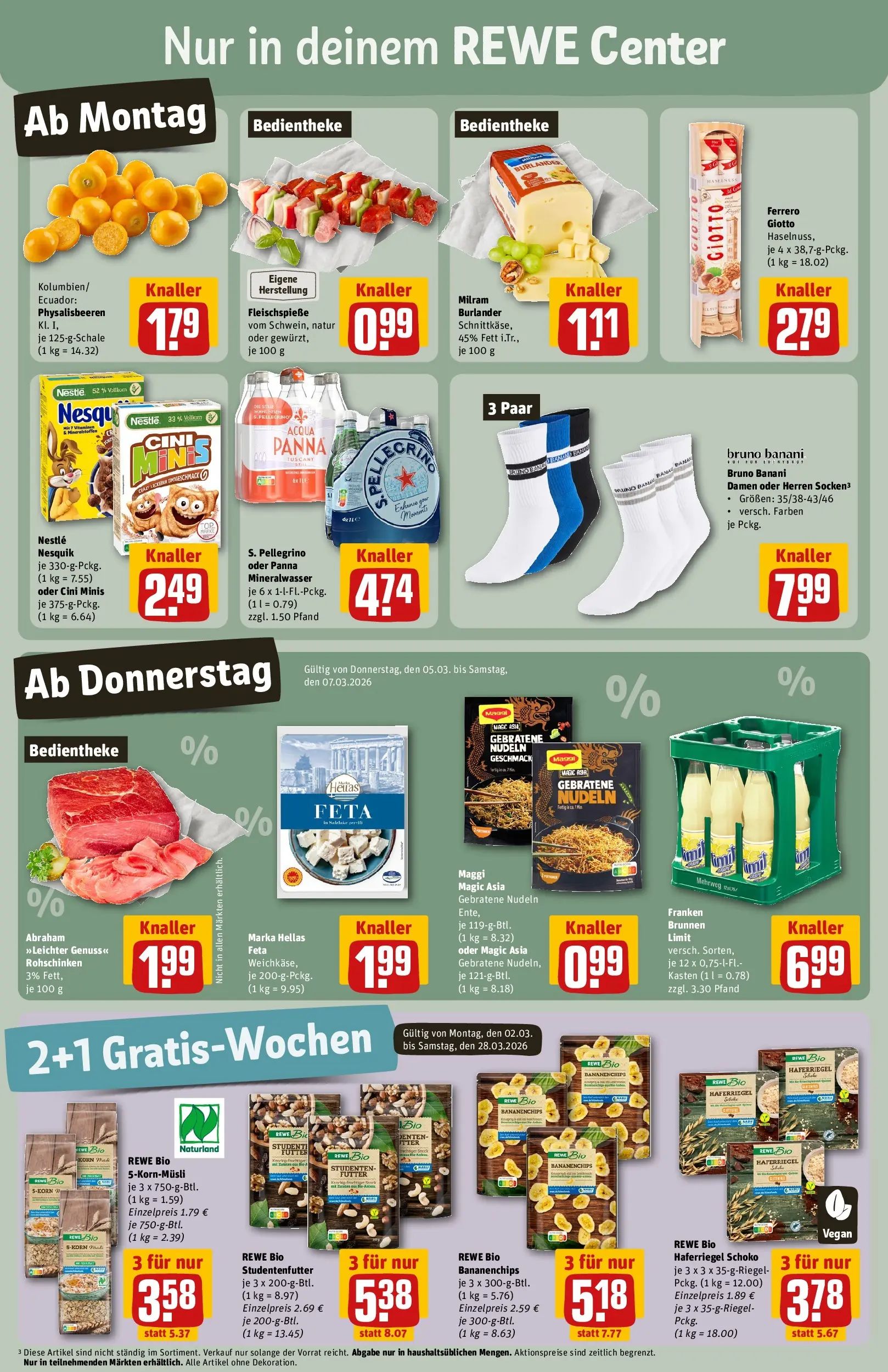 REWE Prospekt ab 01.03.2026 zum Blättern » Angebote | Seite: 3