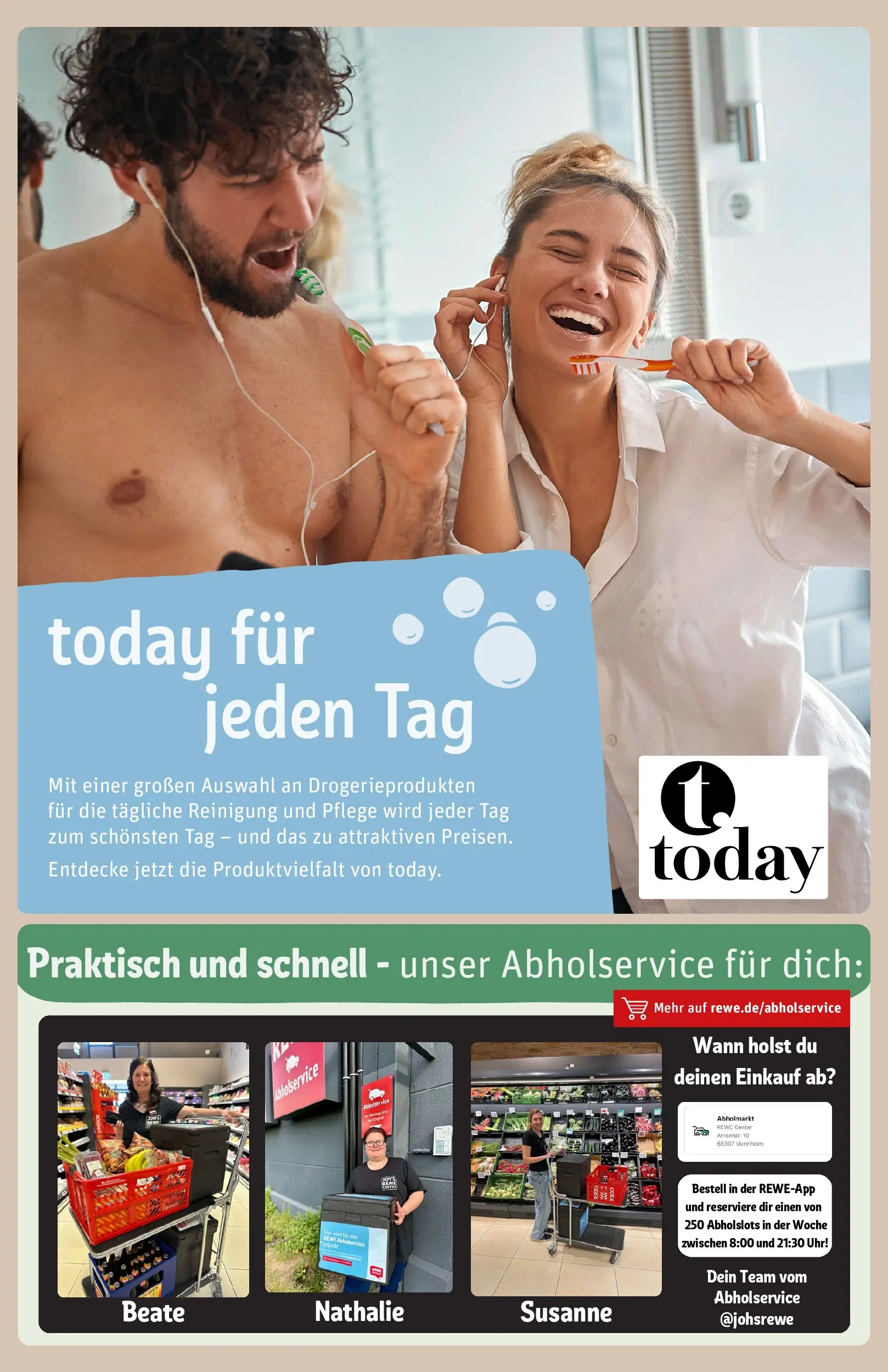 REWE Prospekt ab 02.03.2026 zum Blättern » Angebote | Seite: 30 | Produkte: Pute, Puder, Paprika, Pizza