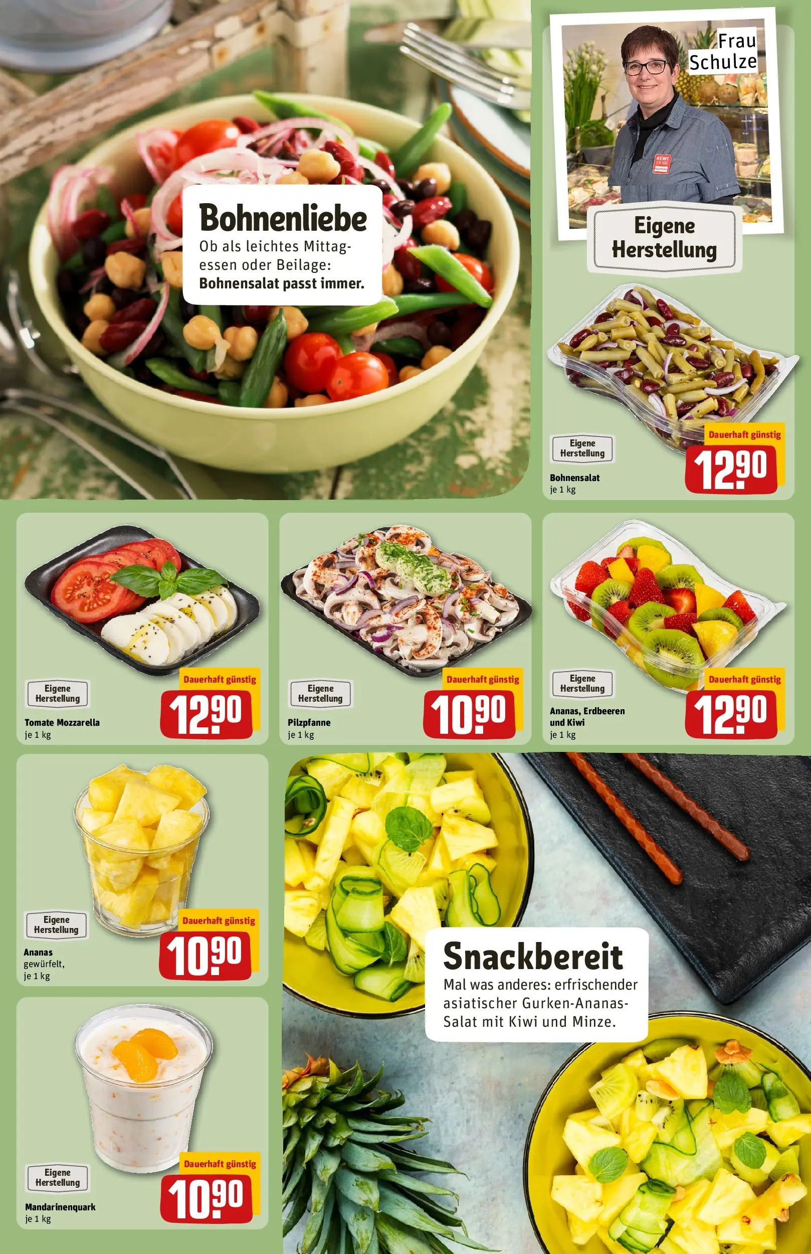 REWE Prospekt ab 02.03.2026 zum Blättern » Angebote | Seite: 14 | Produkte: Butter, Olivenol, Äpfel, Mango