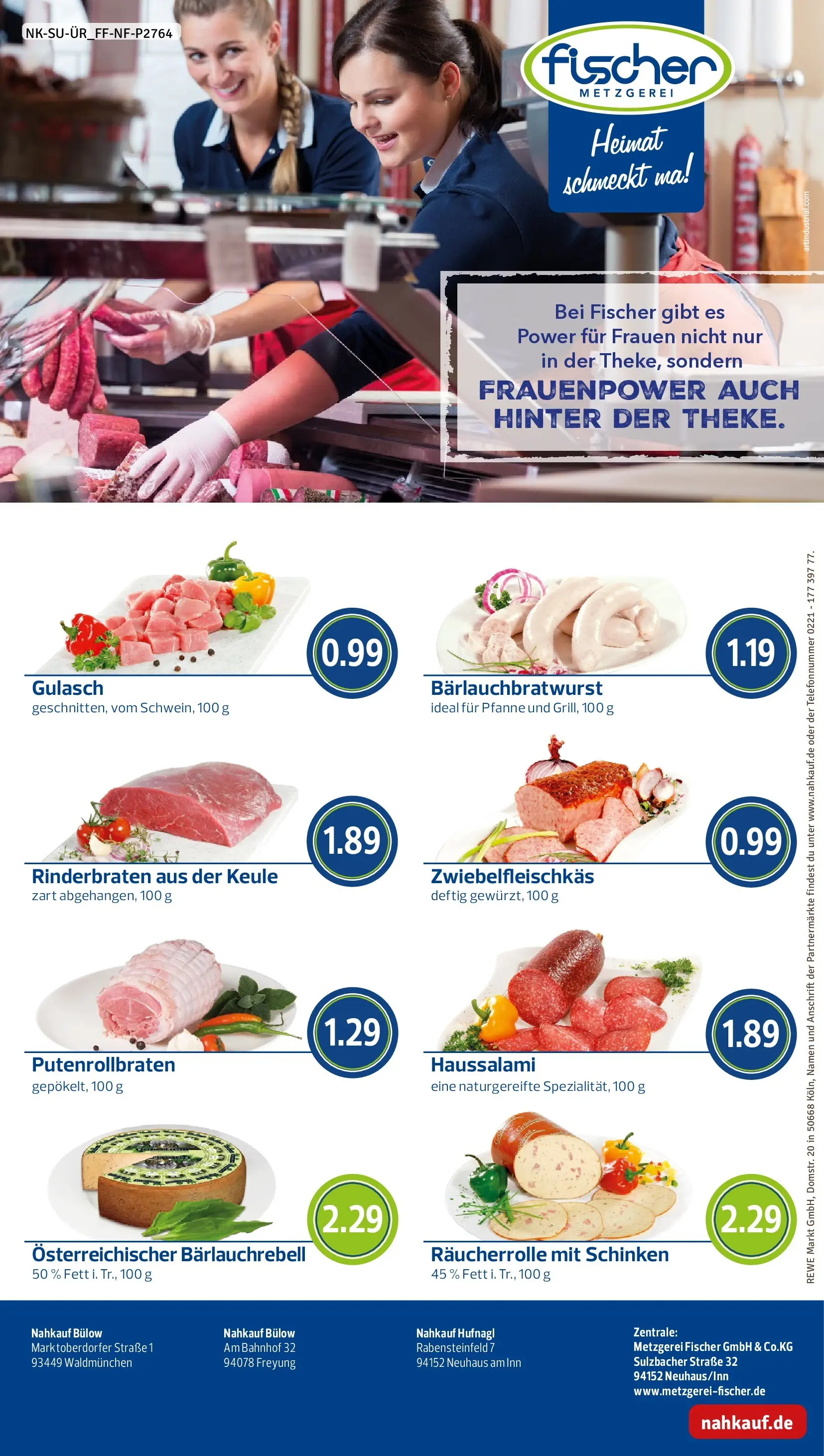 REWE Prospekt ab 02.03.2026 zum Blättern » Angebote | Seite: 8 | Produkte: Rinderbraten, Gulasch, Schinken