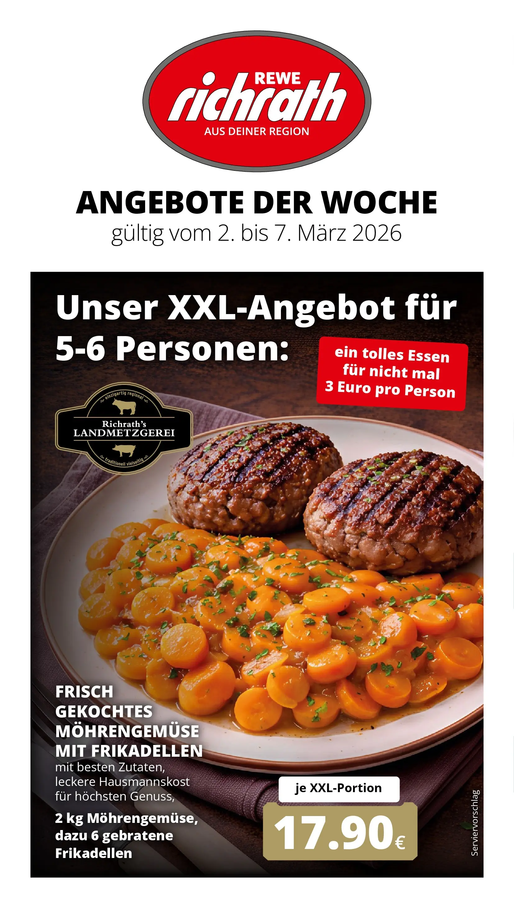 REWE Prospekt ab 02.03.2026 zum Blättern » Angebote | Seite: 1