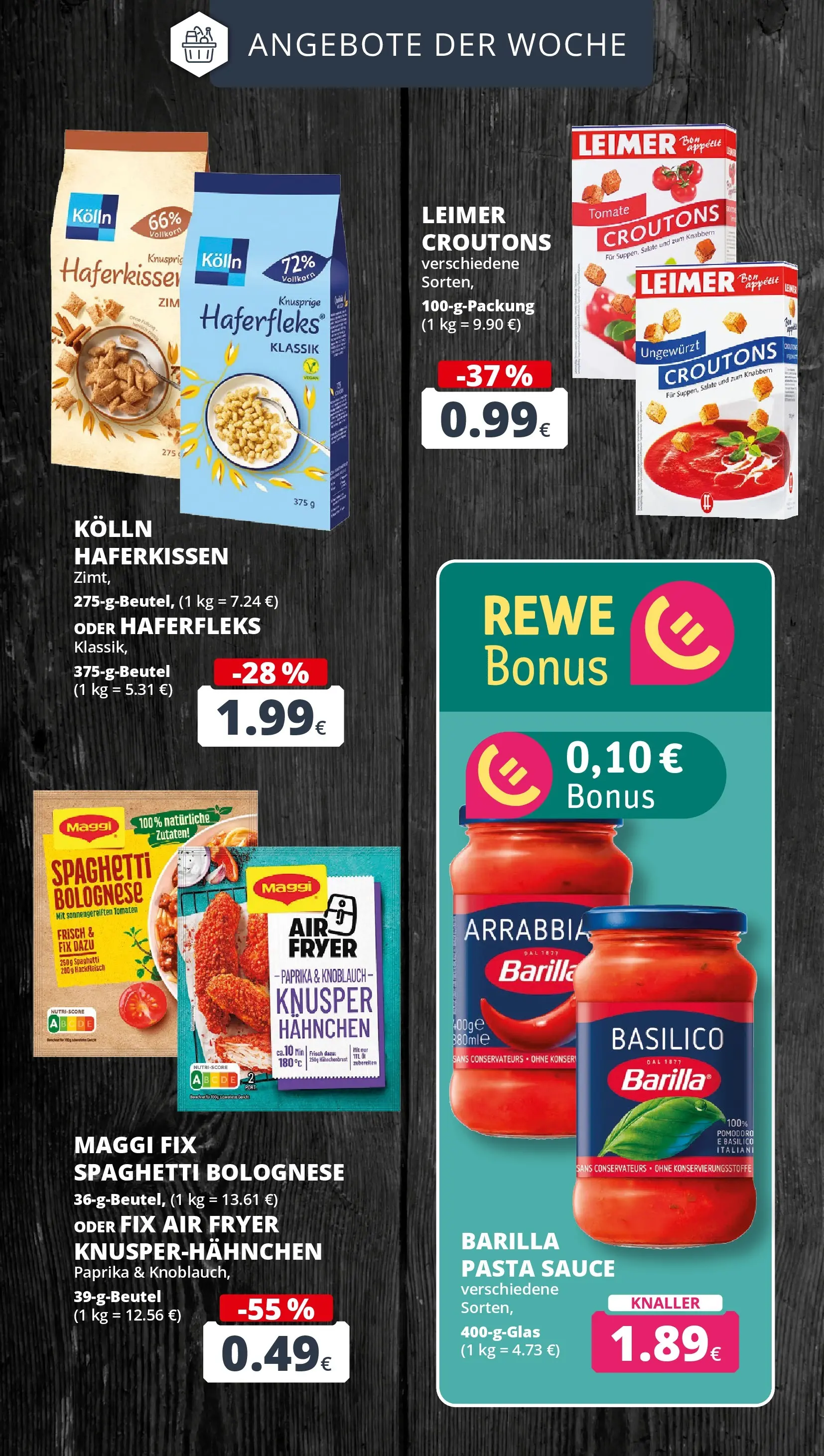 REWE Prospekt ab 02.03.2026 zum Blättern » Angebote | Seite: 5 | Produkte: Kolln, Tomaten, Knoblauch, Hackfleisch