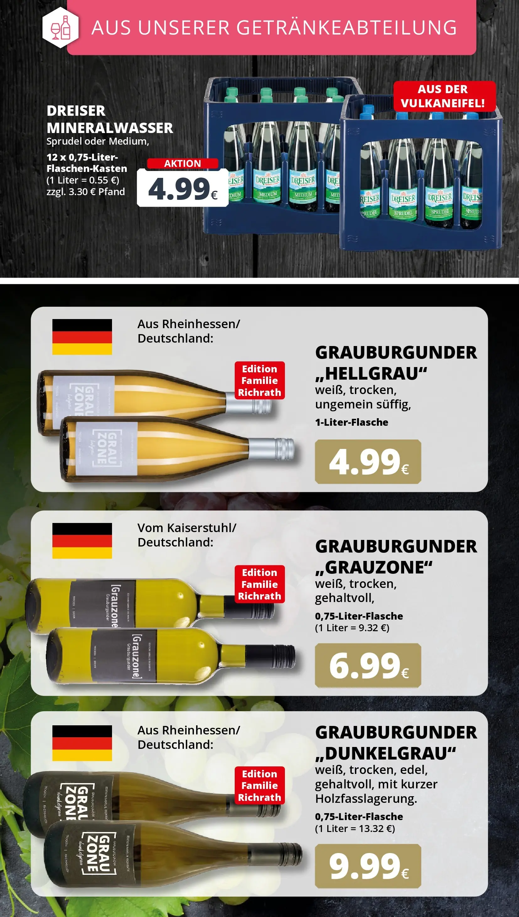 REWE Prospekt ab 02.03.2026 zum Blättern » Angebote | Seite: 19 | Produkte: Mineralwasser