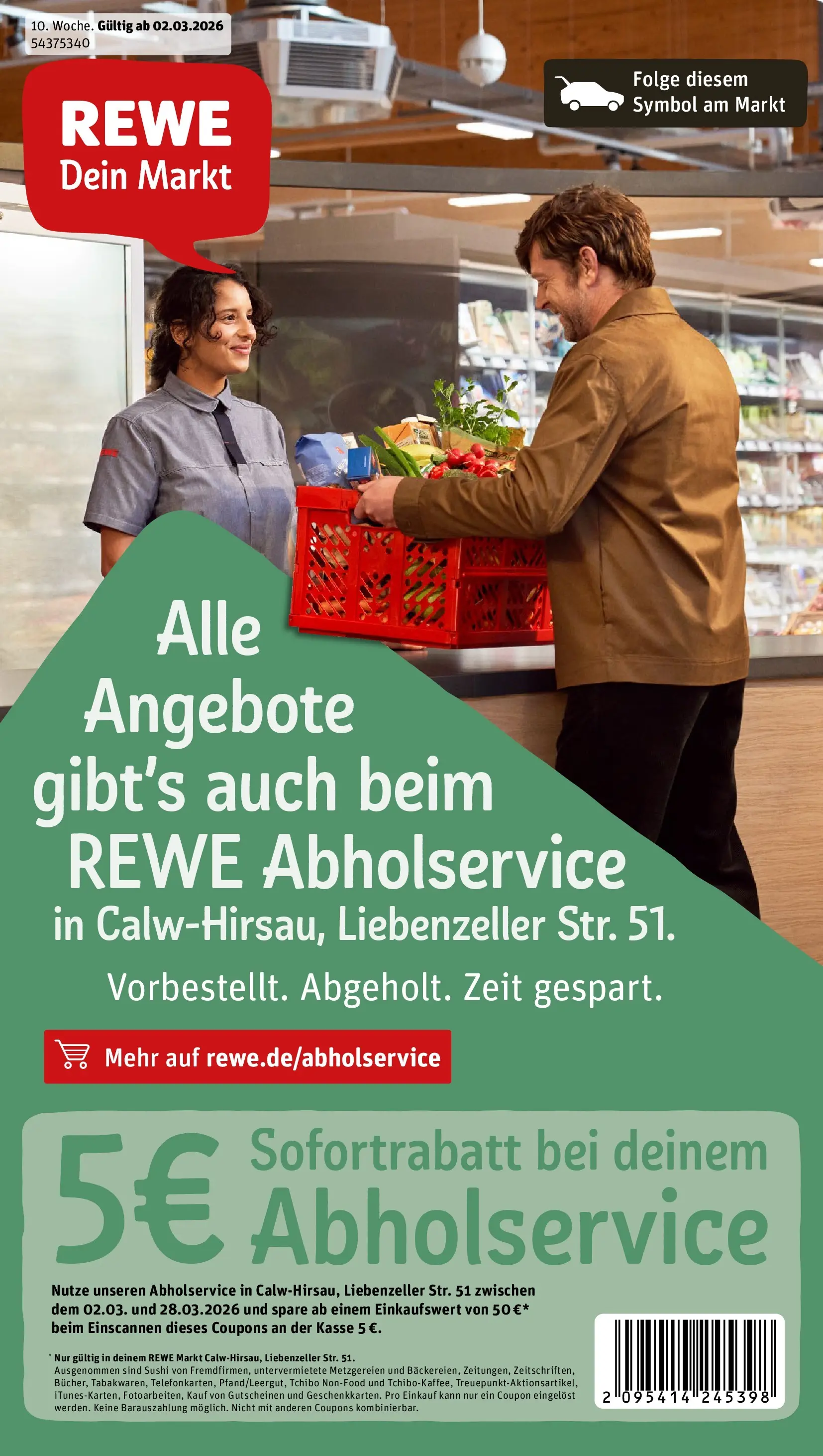 REWE Prospekt ab 02.03.2026 zum Blättern » Angebote | Seite: 1