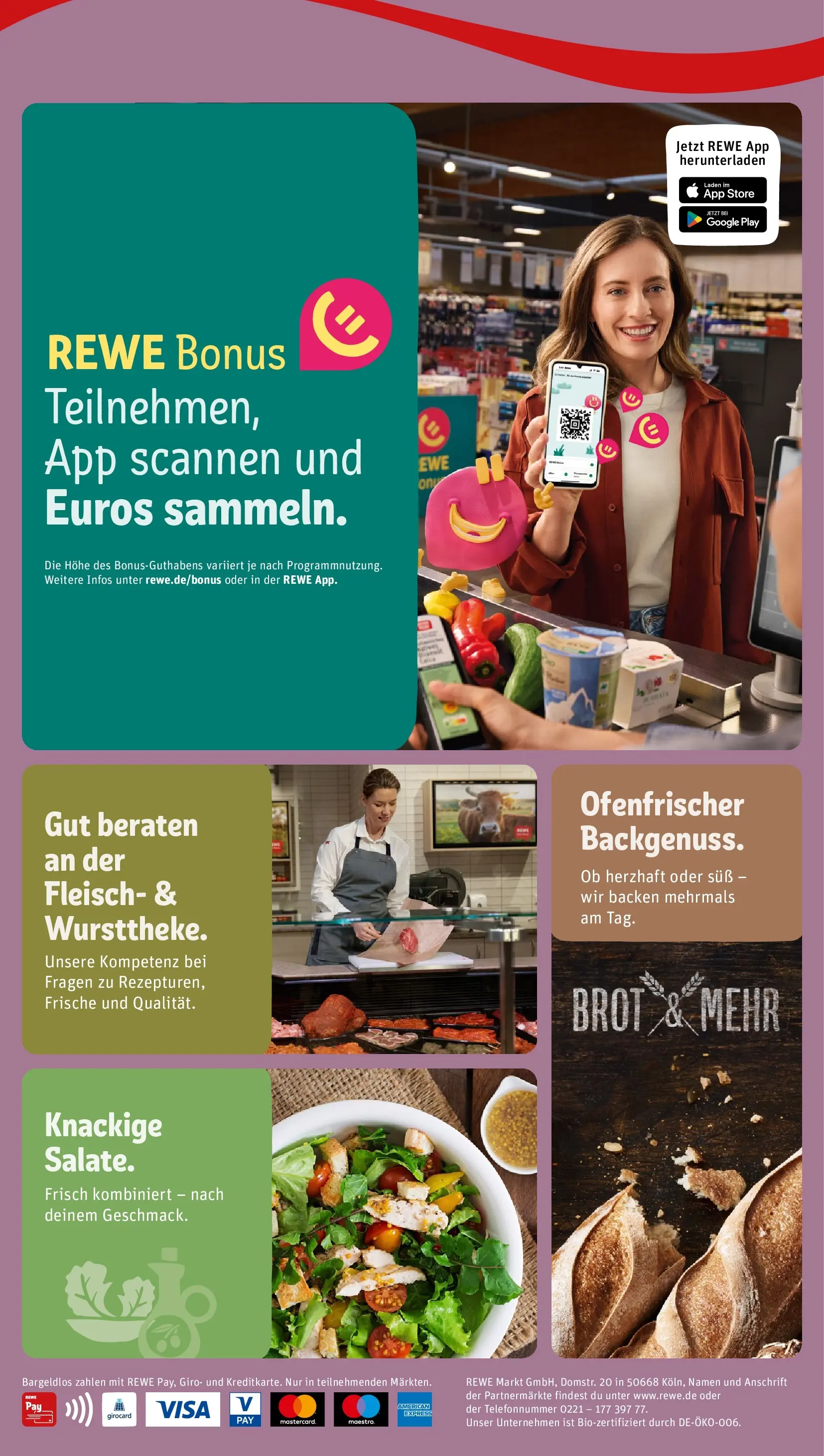 REWE Prospekt ab 02.03.2026 zum Blättern » Angebote | Seite: 4 | Produkte: Brot, Fleisch