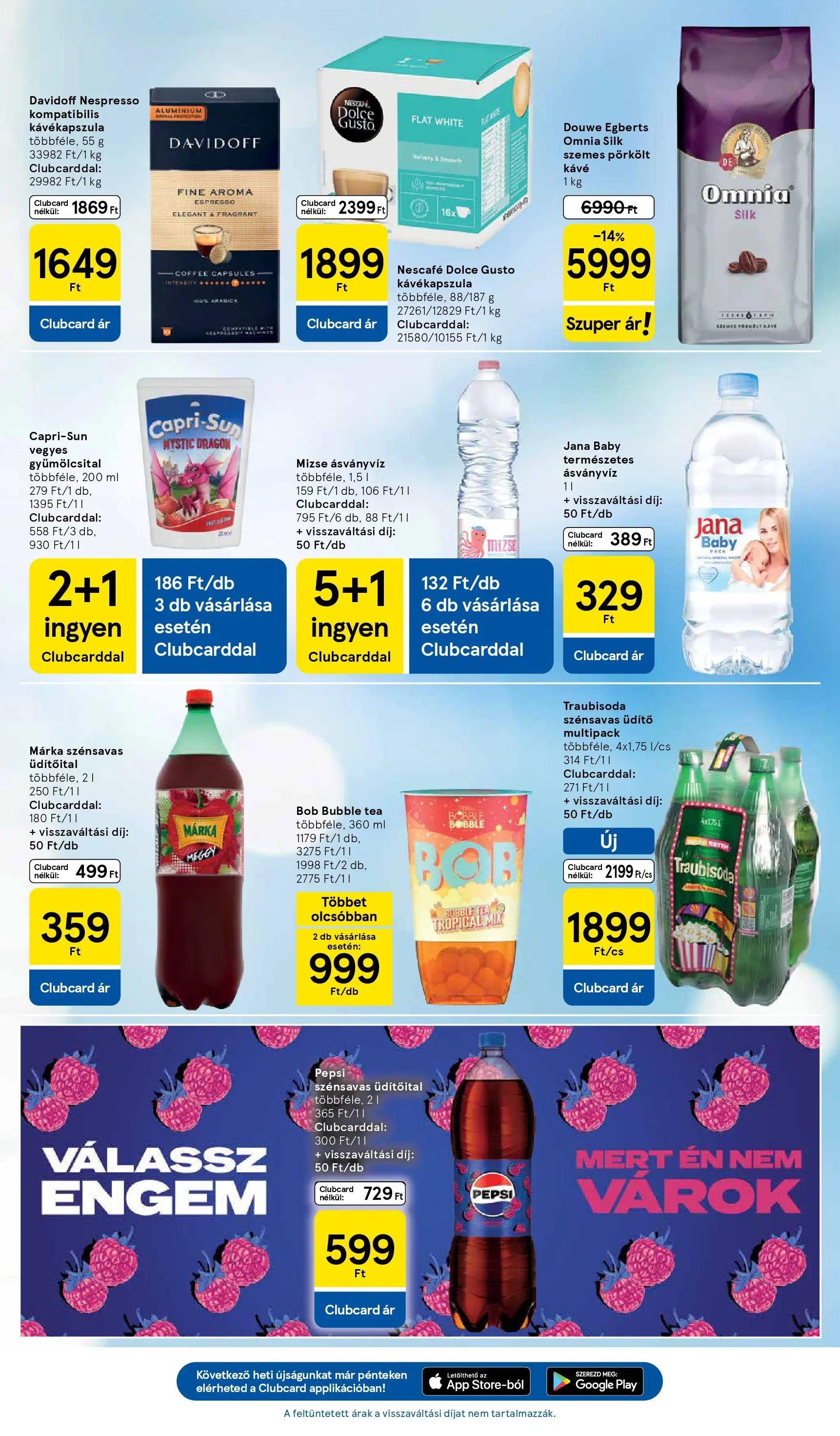 Tesco Hipermarket - Aktuális akciós újság - 2026.02.26.-tól - online | Oldal: 19 | Termékek: Dolce Gusto, Nescafé, Gyümölcsital, Tea