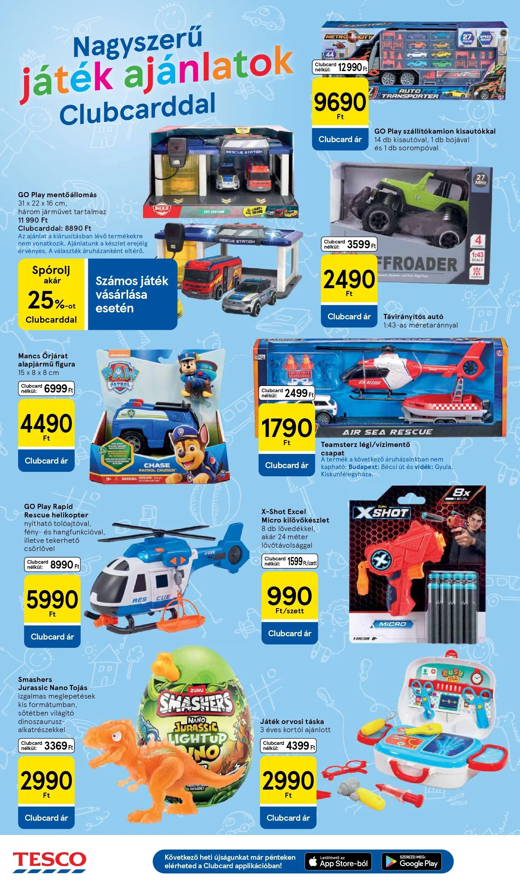 Tesco Hipermarket - Aktuális akciós újság - 2026.02.26.-tól - online | Oldal: 26 | Termékek: Játék, Táska, Tojás