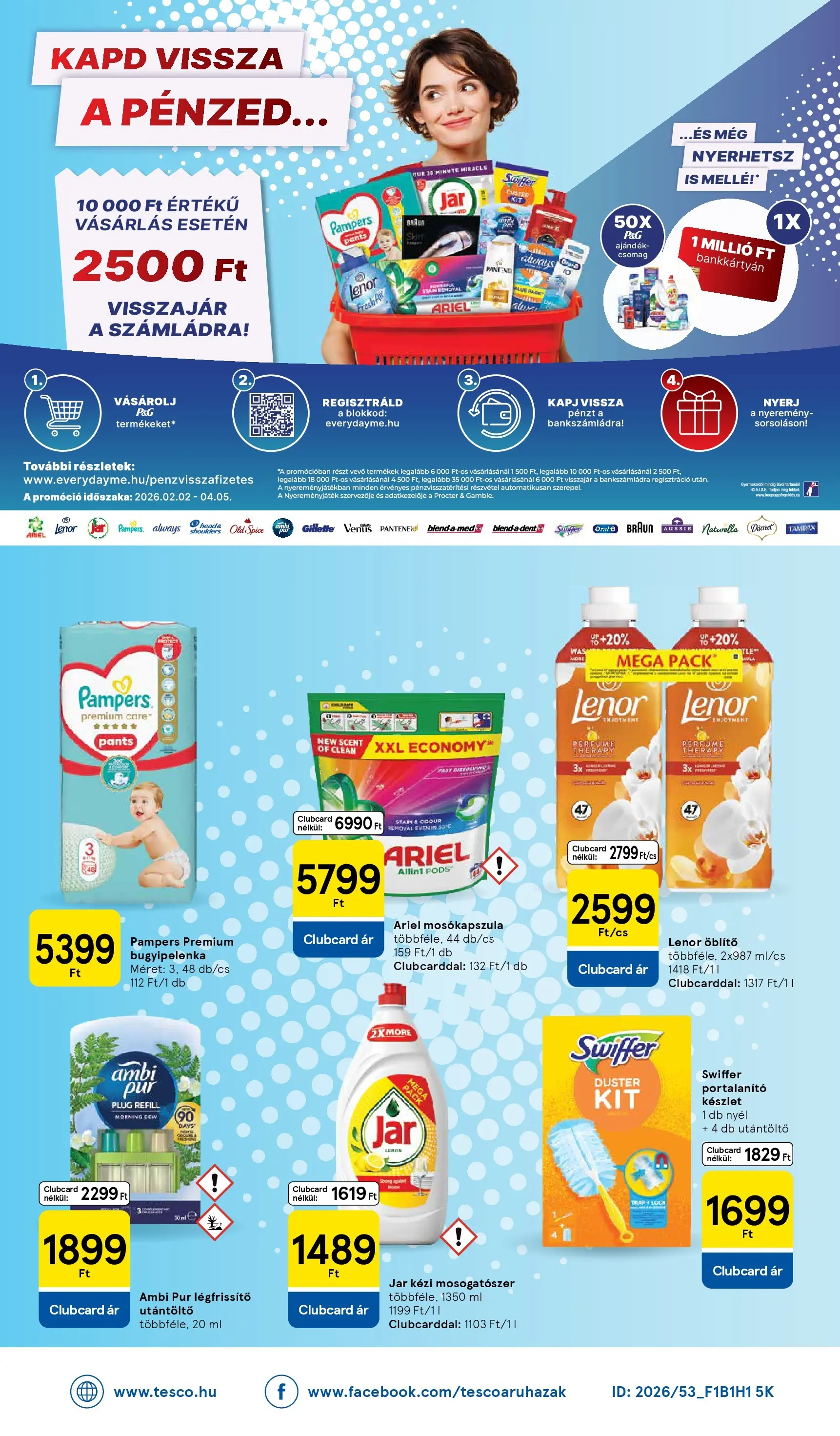 Tesco Hipermarket - Aktuális akciós újság - 2026.02.26.-tól - online | Oldal: 28 | Termékek: Old spice, Mosókapszula, Légfrissítő, Mosogatószer