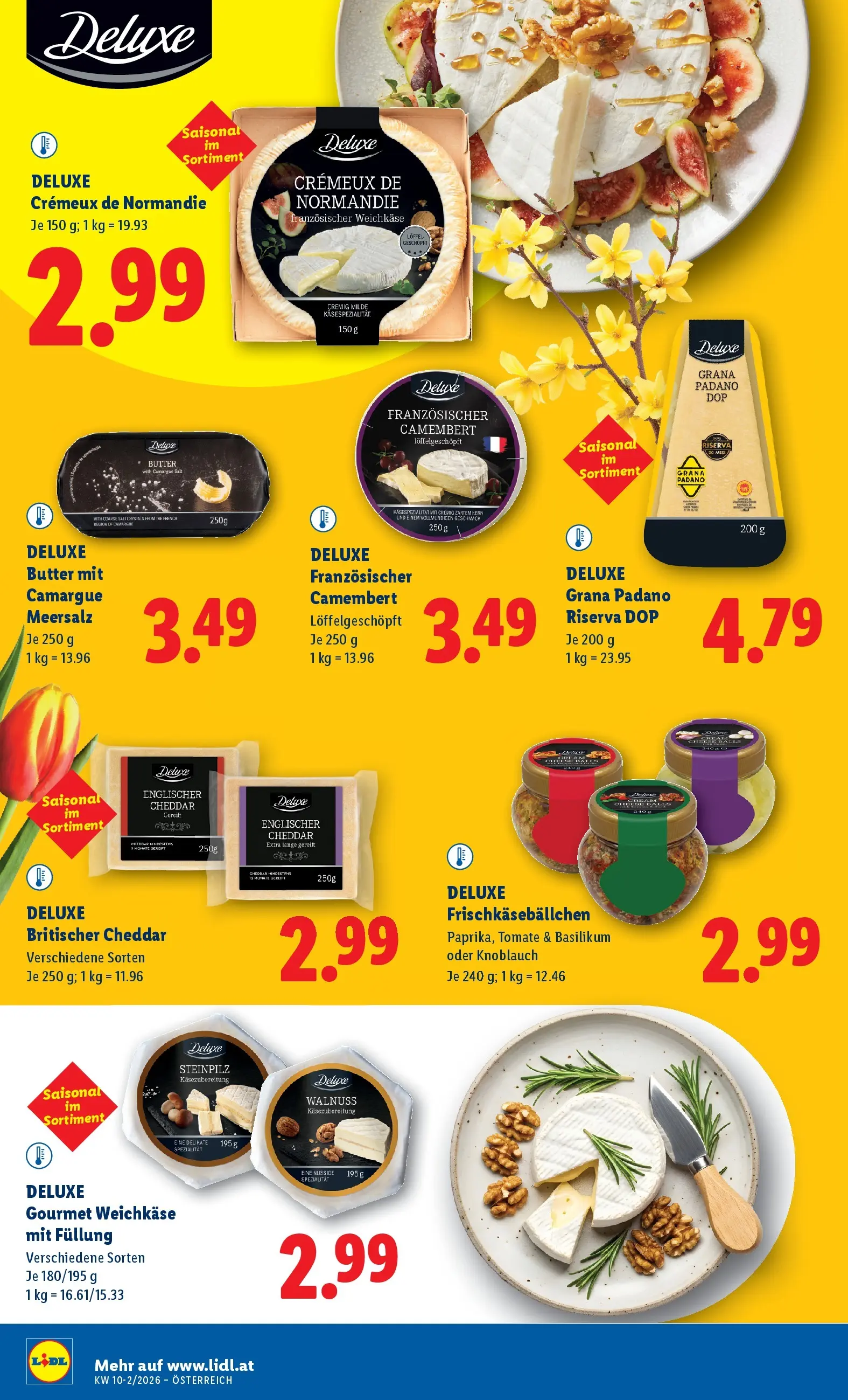 Lidl Flugblatt - Jenbach, Eferding, Dornbirn ab 05.03.2026 - Angebote ab donnerstag | Seite: 18 | Produkte: Knoblauch, Butter